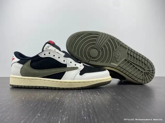 Official Maikesneakers Travis DZ4137-106 1 x Scott Olive OG WMNS Jordan Low Air 0324